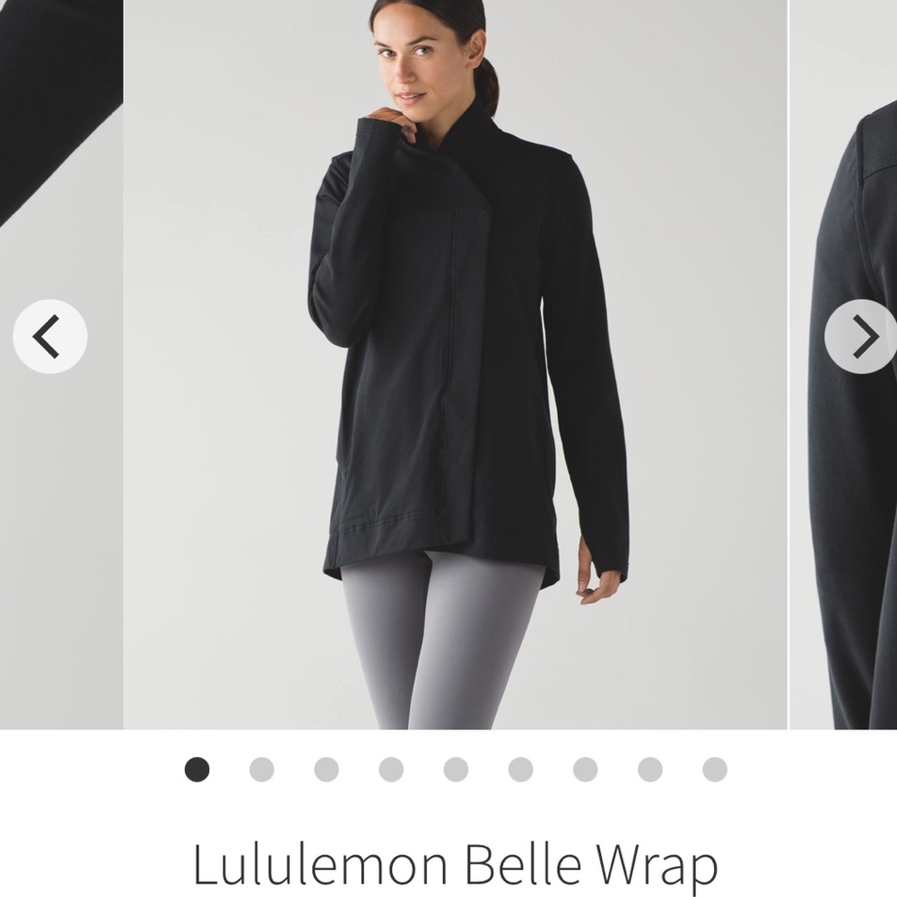 Lululemon belle wrap sweater